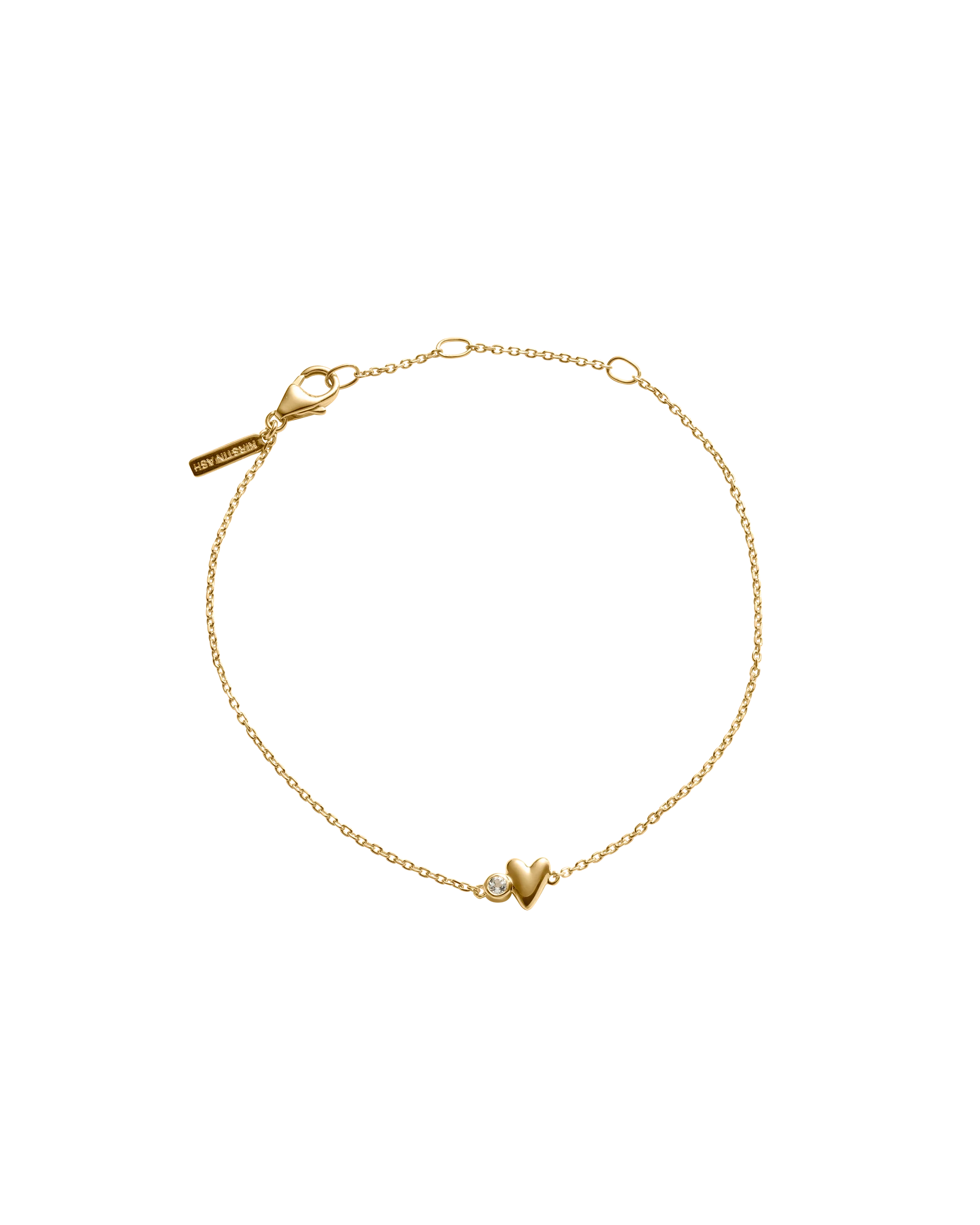 ABODE HEART BRACELET (18K GOLD VERMEIL)