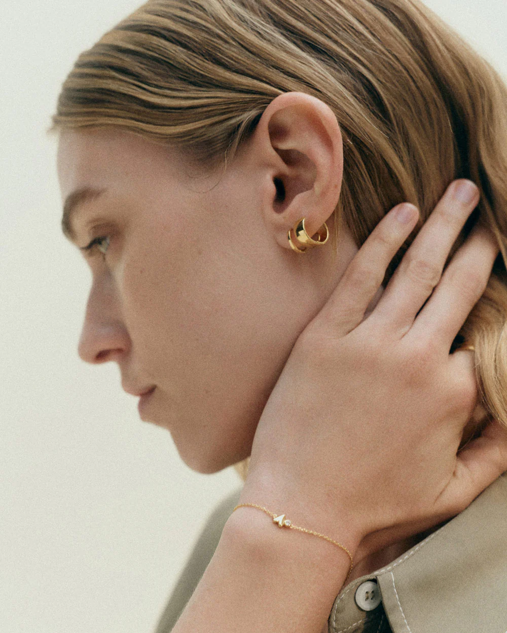 ABODE HEART BRACELET (18K GOLD VERMEIL) - Image 2
