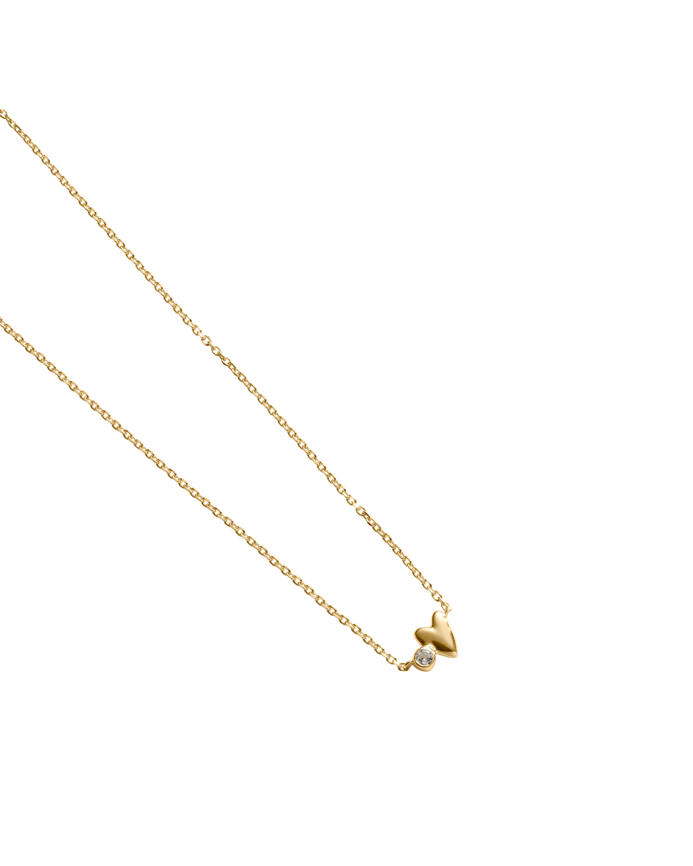 ABODE HEART NECKLACE (18K GOLD VERMEIL) - Image 4