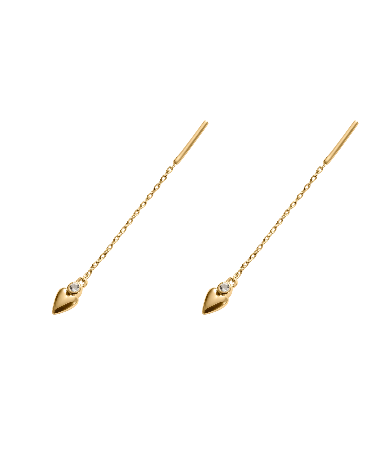 ABODE HEART THREADER (18K GOLD PLATED) - Image 4