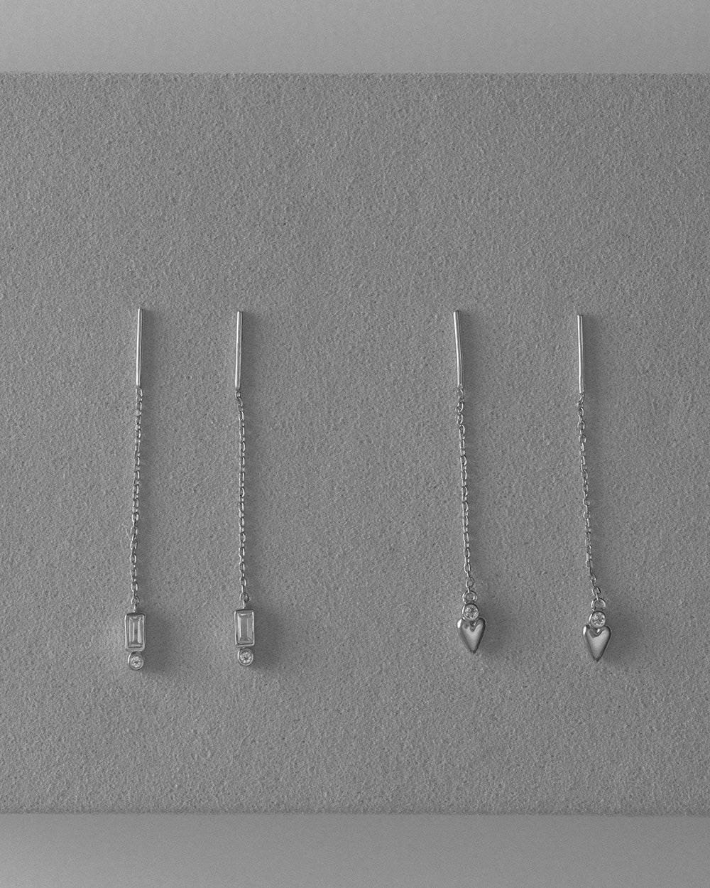 ABODE HEART THREADER (STERLING SILVER) - Image 3