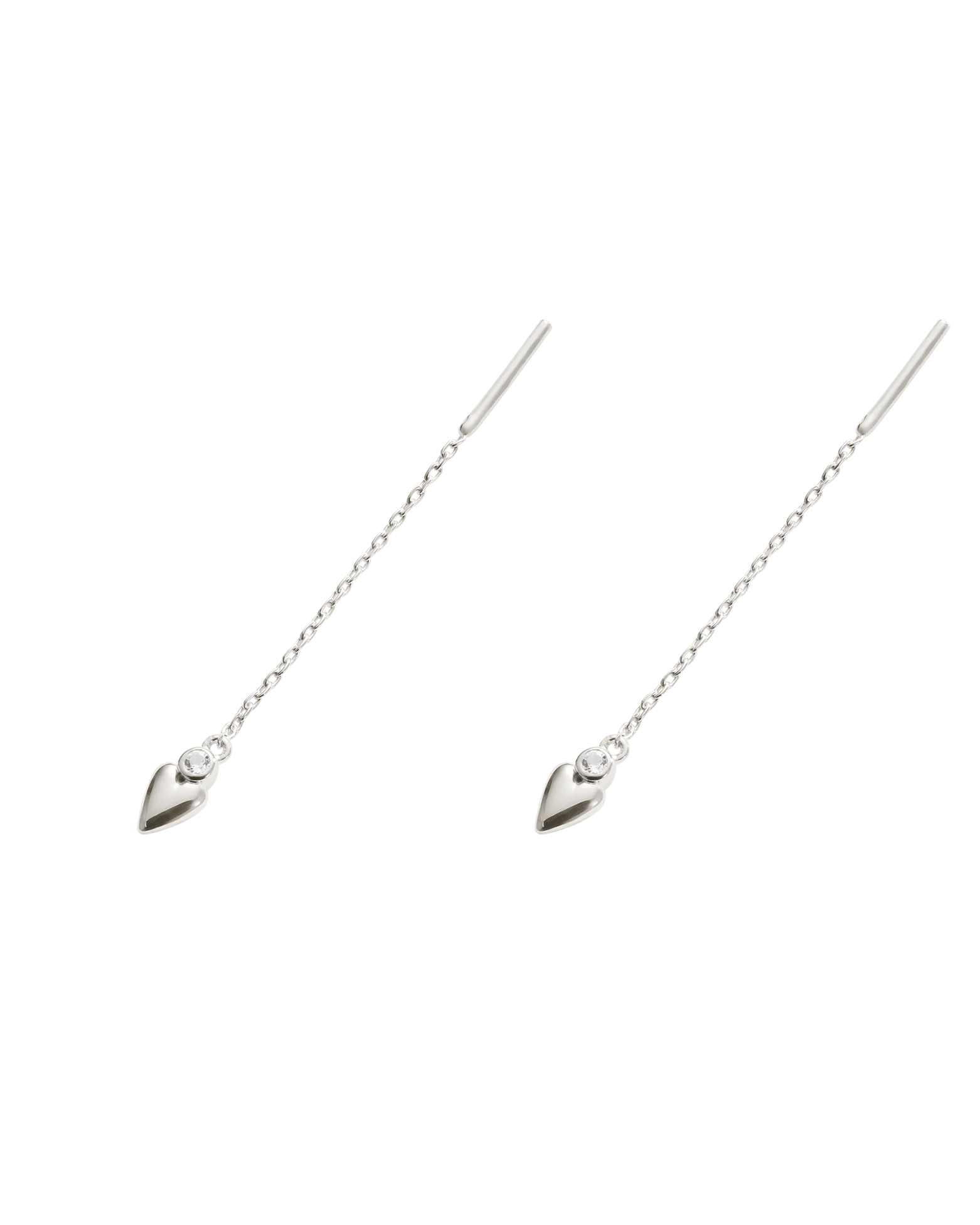ABODE HEART THREADER (STERLING SILVER) - Image 4
