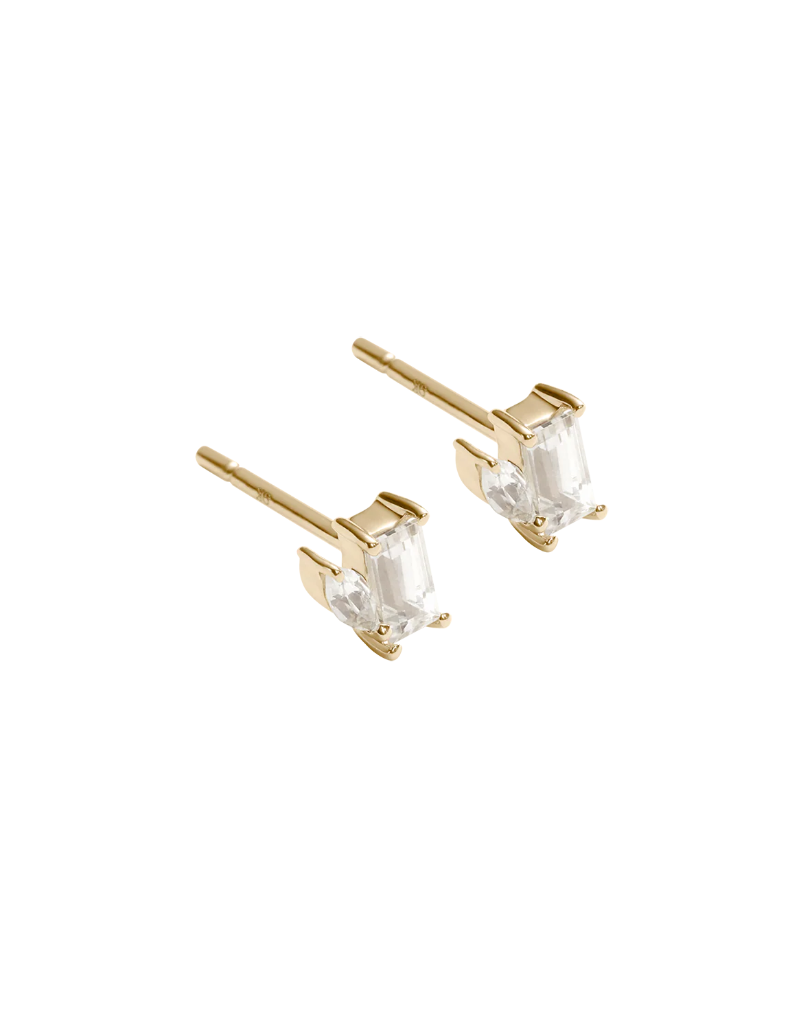 ALBA STUDS (9K GOLD) - Image 4