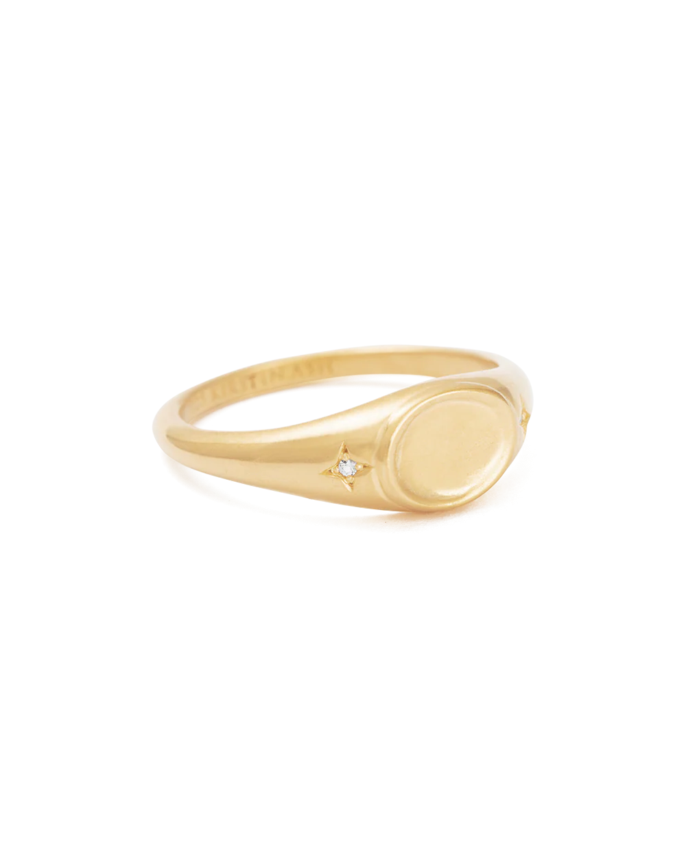 ALIGN SIGNET RING (18K GOLD VERMEIL) - Image 4