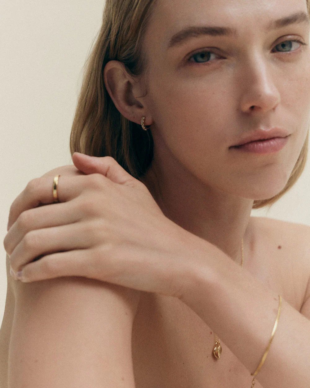ALIGNMENT CHAIN BRACELET (18K GOLD PLATED) - Image 6