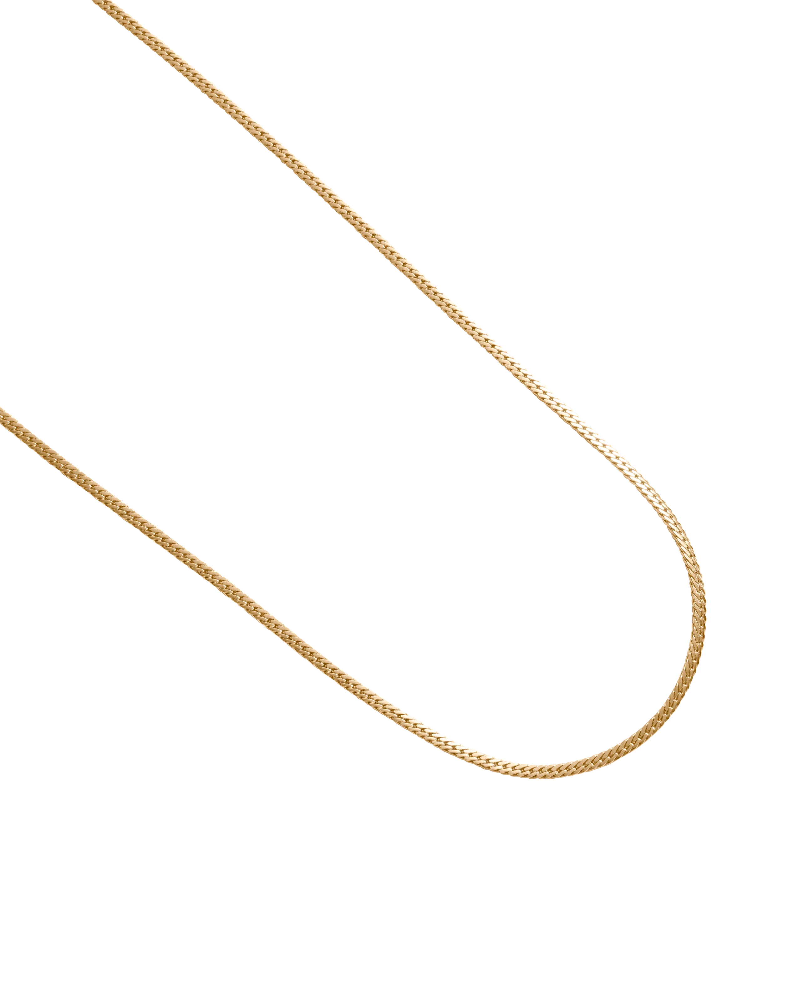 ALIGNMENT CHAIN NECKLACE (18K GOLD PLATED) - Image 4