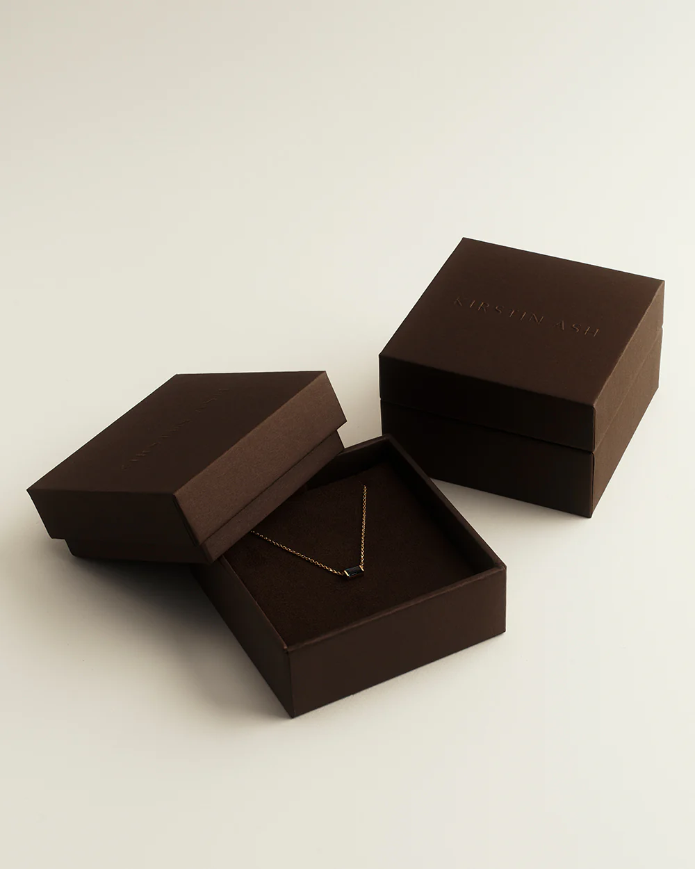 ALIGNMENT CHAIN NECKLACE (18K GOLD PLATED) - Image 6