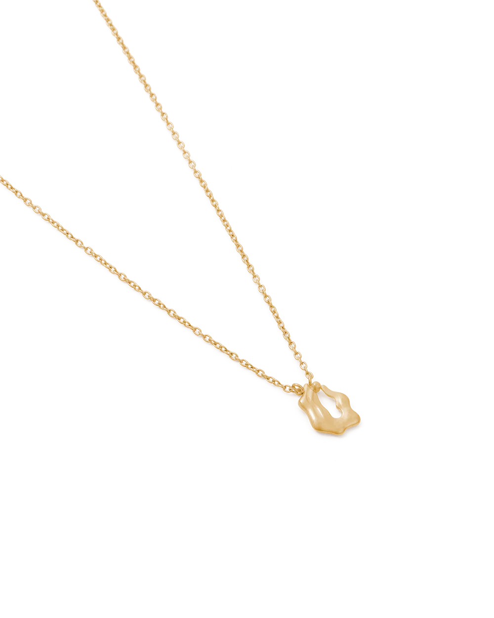 AQUARIUS STAR SIGN NECKLACE (18K GOLD VERMEIL) - Image 4