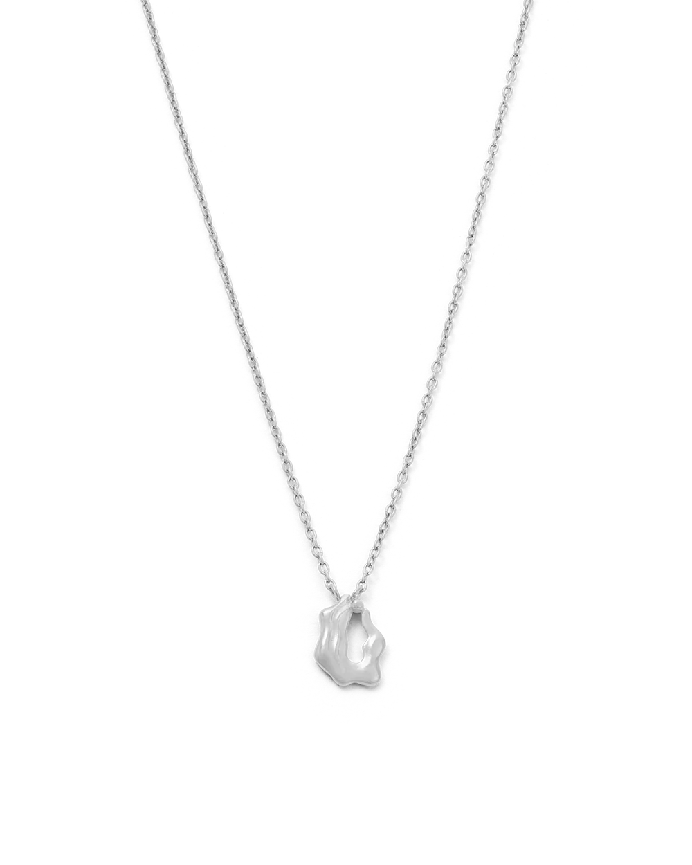 AQUARIUS STAR SIGN NECKLACE (STERLING SILVER)