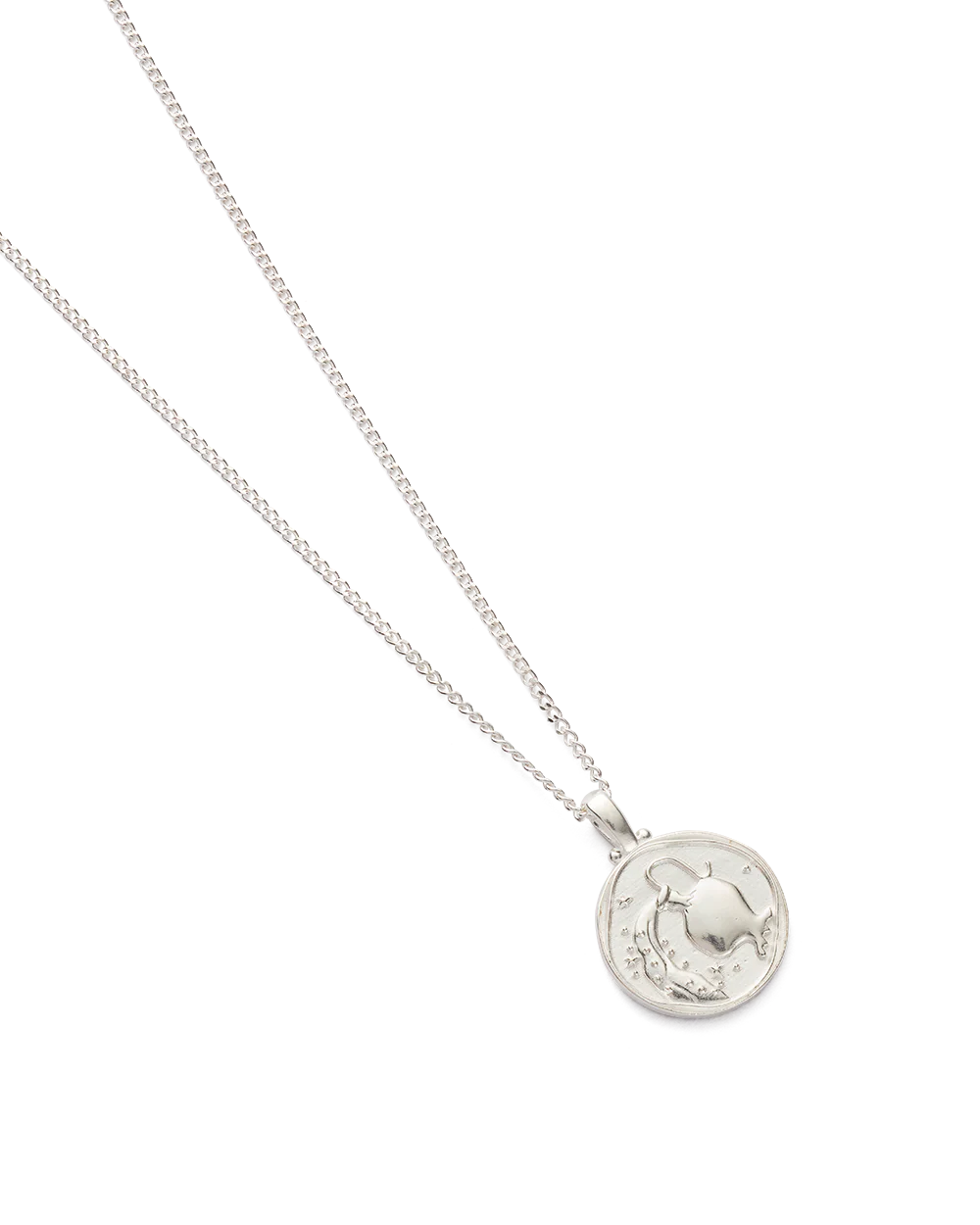AQUARIUS ZODIAC (STERLING SILVER) - Image 3