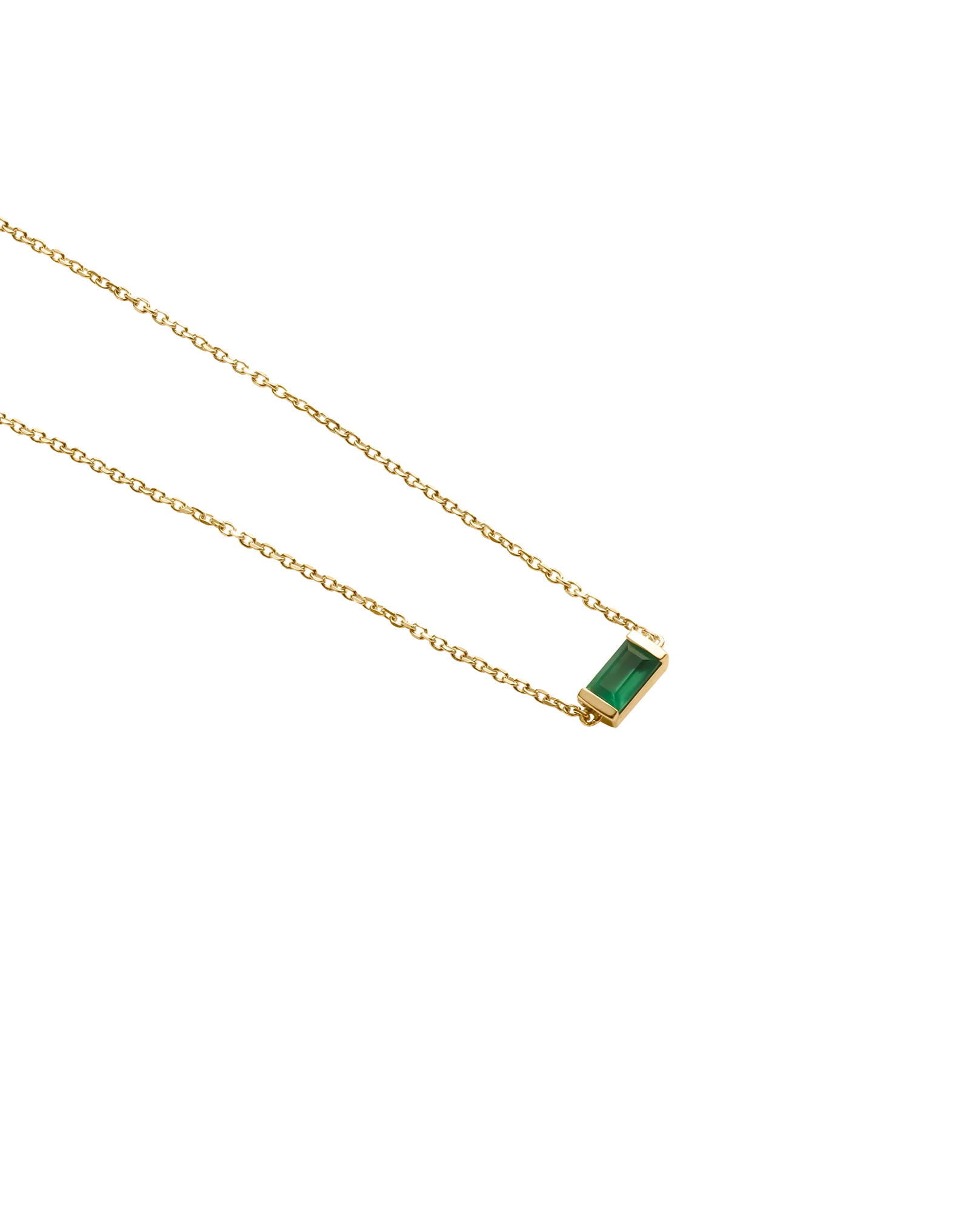 BAGUETTE BIRTHSTONE BRACELET (18K GOLD VERMEIL) - Image 4