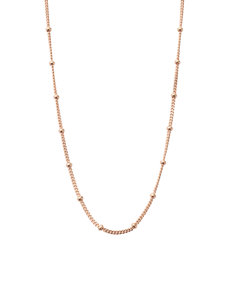 BESPOKE BALL CHAIN (18K ROSE GOLD VERMEIL)