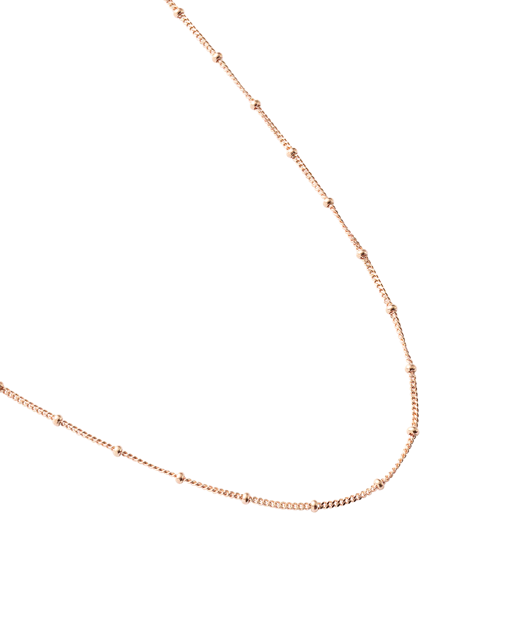 BESPOKE BALL CHAIN (18K ROSE GOLD VERMEIL) - Image 4
