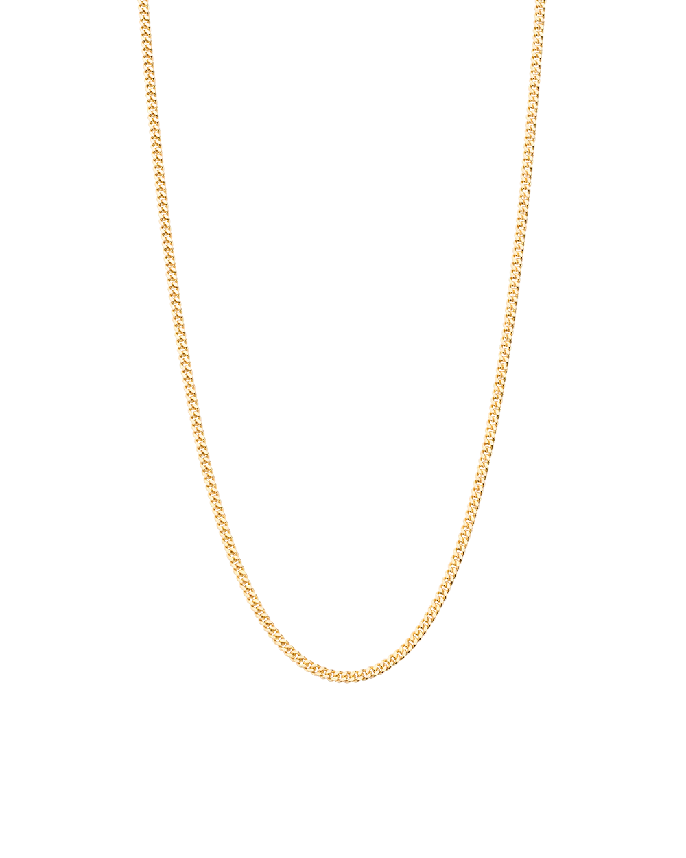 BESPOKE CURB CHAIN (18K GOLD VERMEIL)