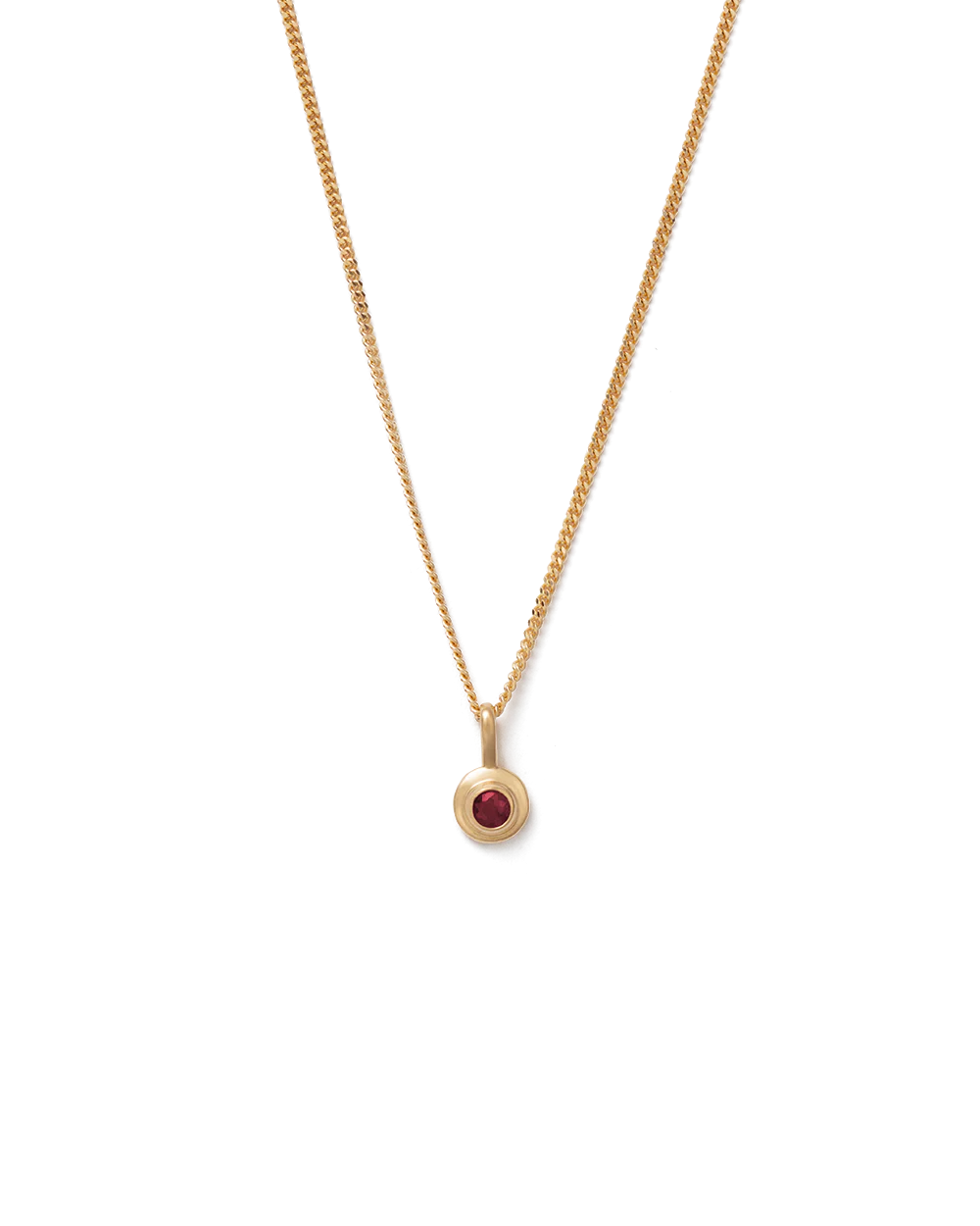BIRTHSTONE NECKLACE (18K GOLD VERMEIL) - Image 11