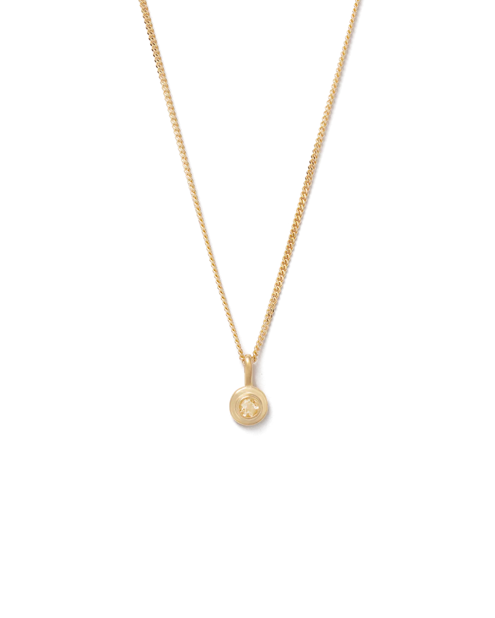 BIRTHSTONE NECKLACE (18K GOLD VERMEIL) - Image 16