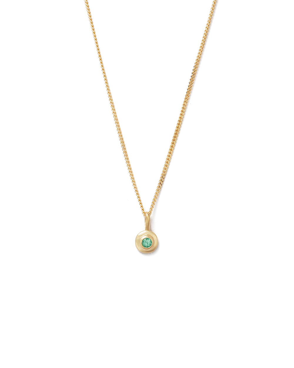 BIRTHSTONE NECKLACE (18K GOLD VERMEIL) - Image 8