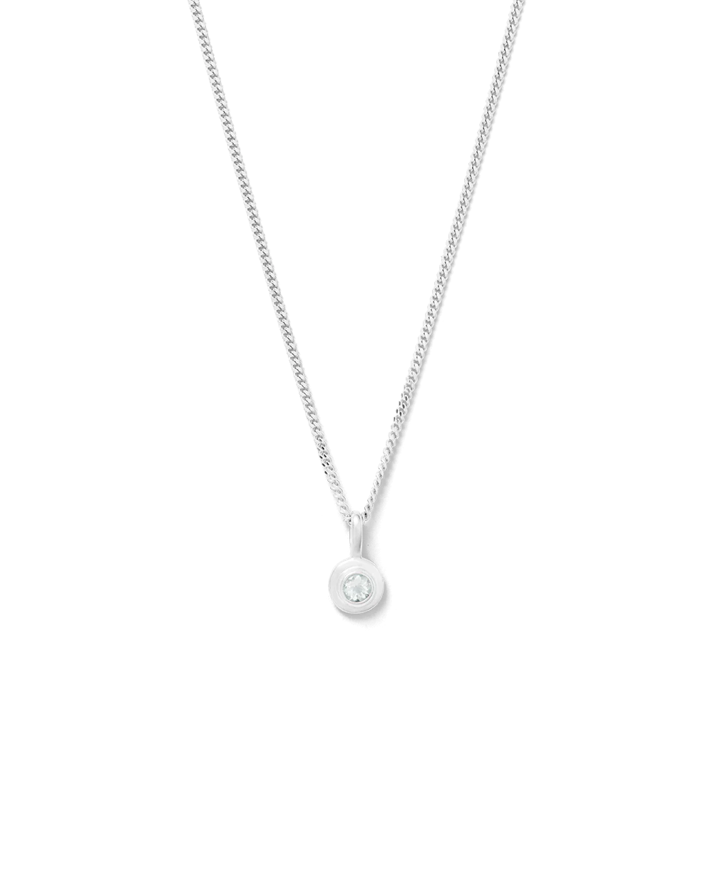 BIRTHSTONE NECKLACE (STERLING SILVER) - Image 13