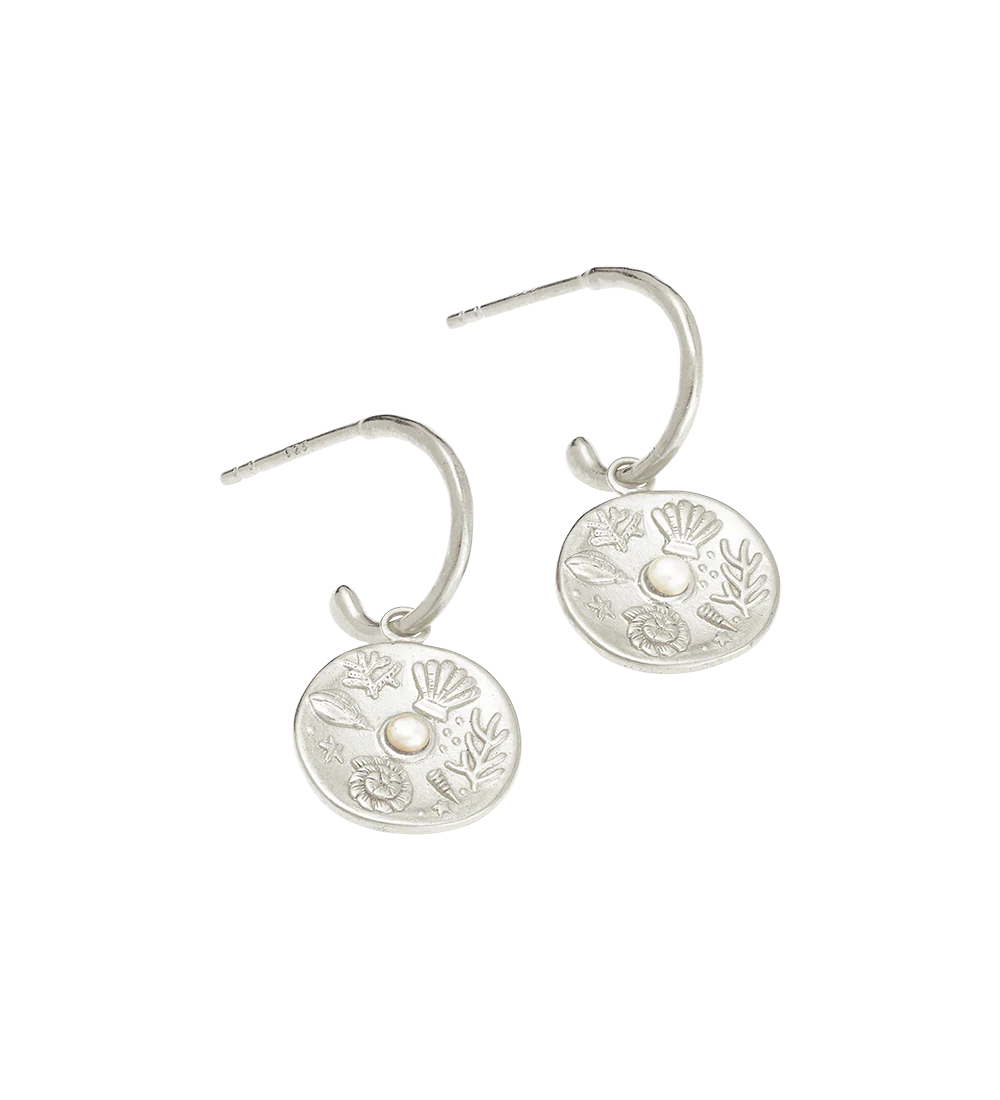 BY THE SEA HOOPS (STERLING SILVER) - Image 4