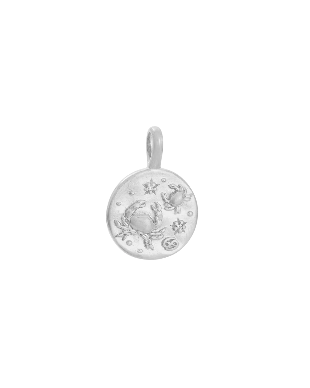 CANCER PETITE ZODIAC (STERLING SILVER)