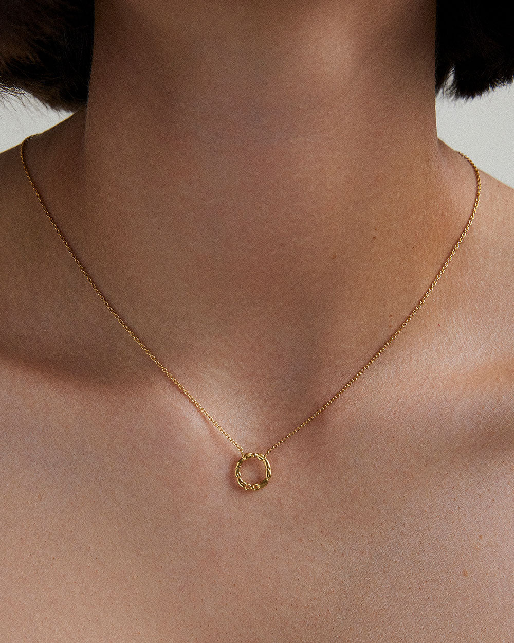 CANCER STAR SIGN NECKLACE (18K GOLD VERMEIL) - Image 3