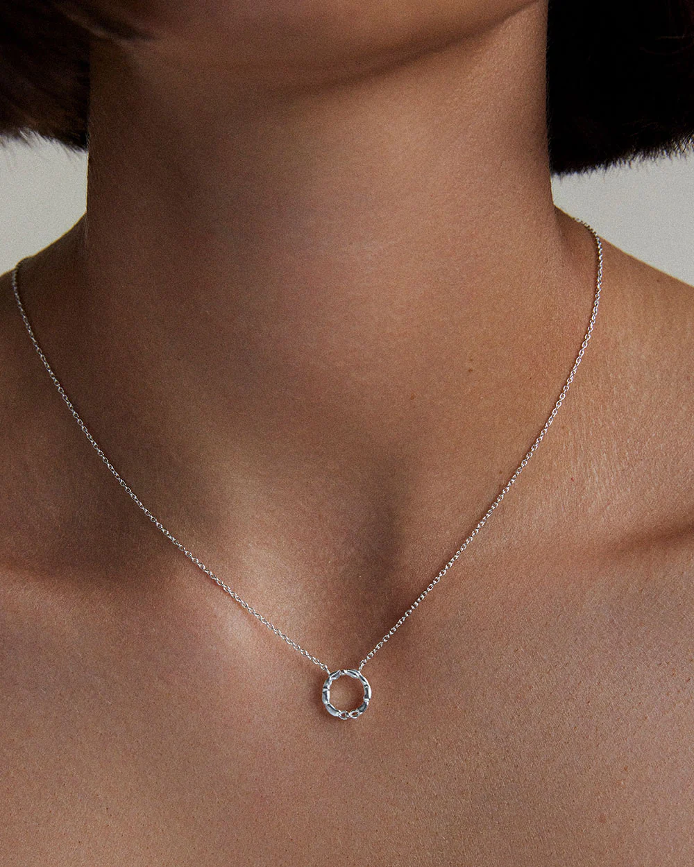 CANCER STAR SIGN NECKLACE (STERLING SILVER) - Image 2