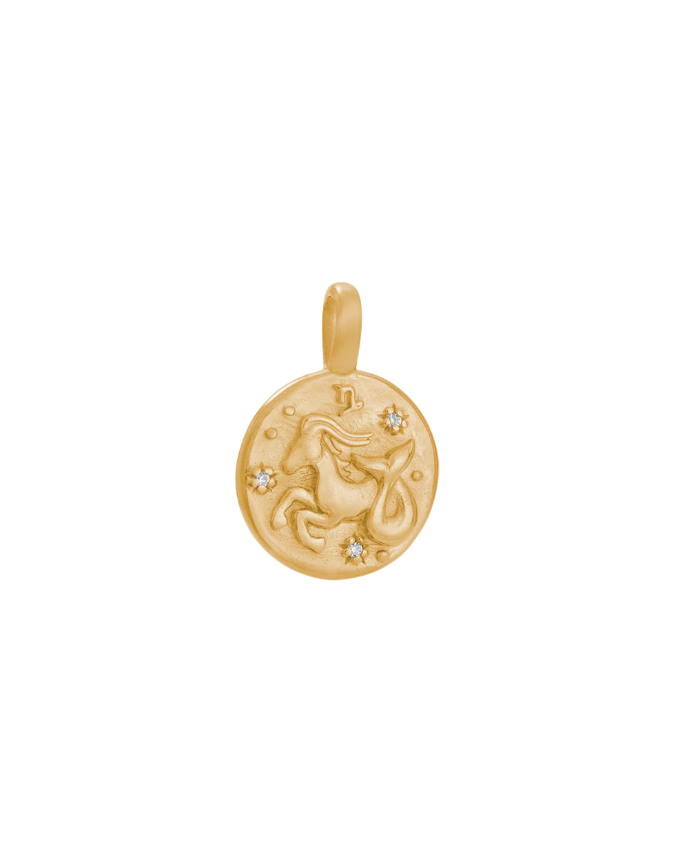 CAPRICORN PETITE ZODIAC (18K GOLD VERMEIL)
