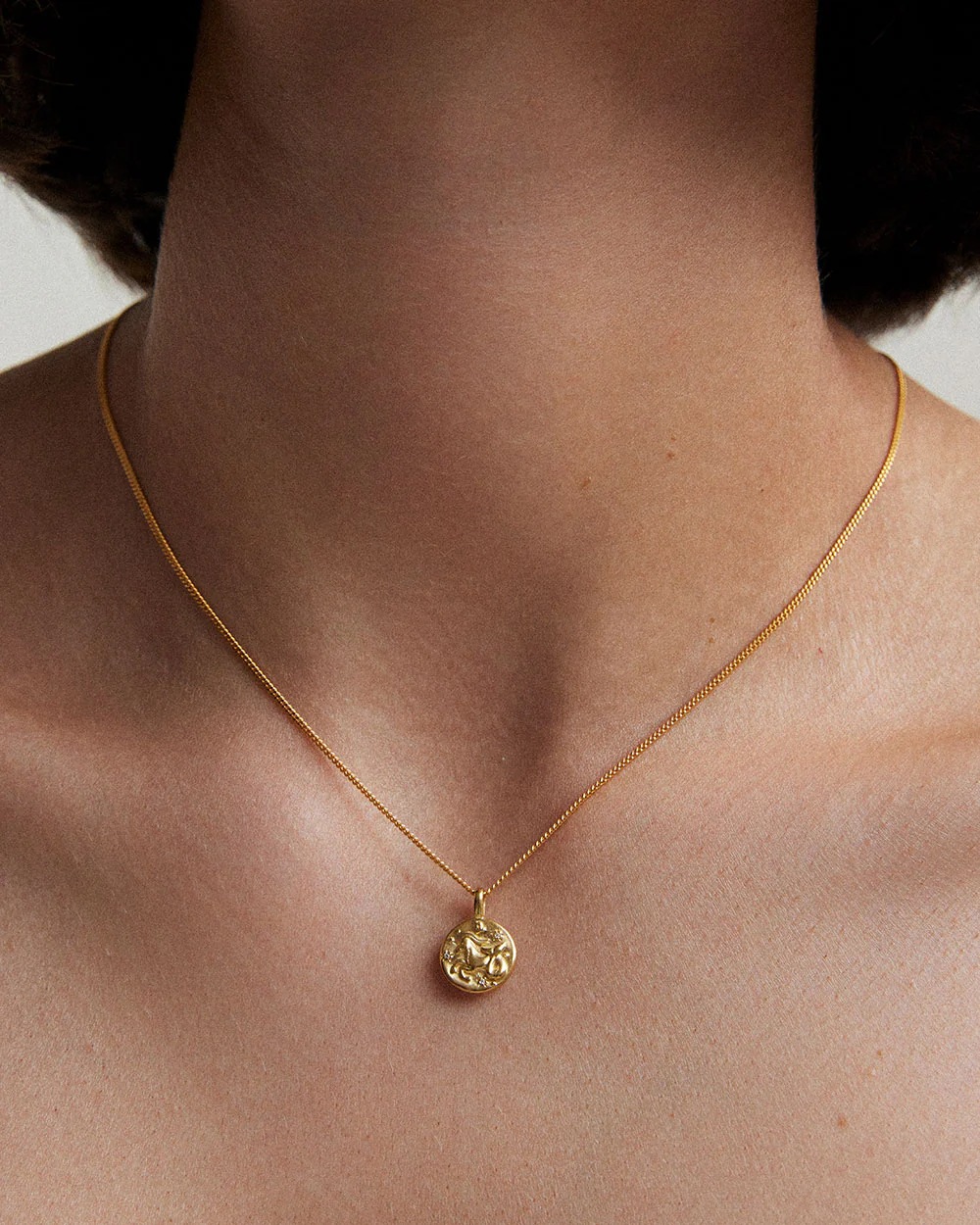 CAPRICORN PETITE ZODIAC (18K GOLD VERMEIL) - Image 3