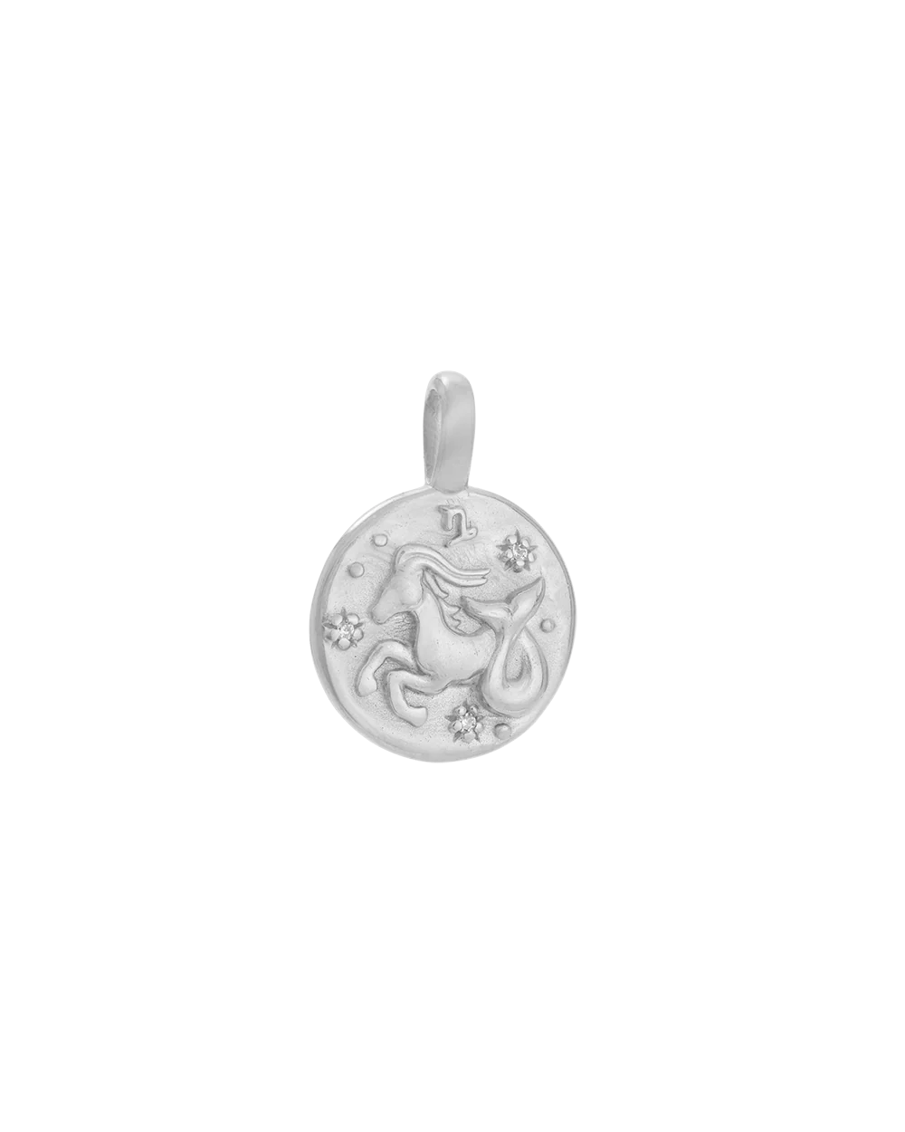 CAPRICORN PETITE ZODIAC (STERLING SILVER)