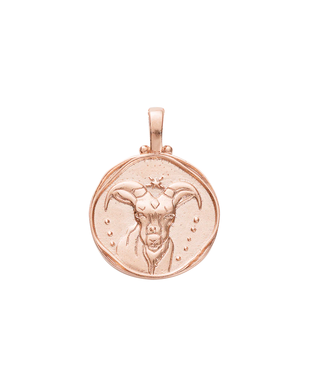 CAPRICORN ZODIAC (18K ROSE GOLD VERMEIL)