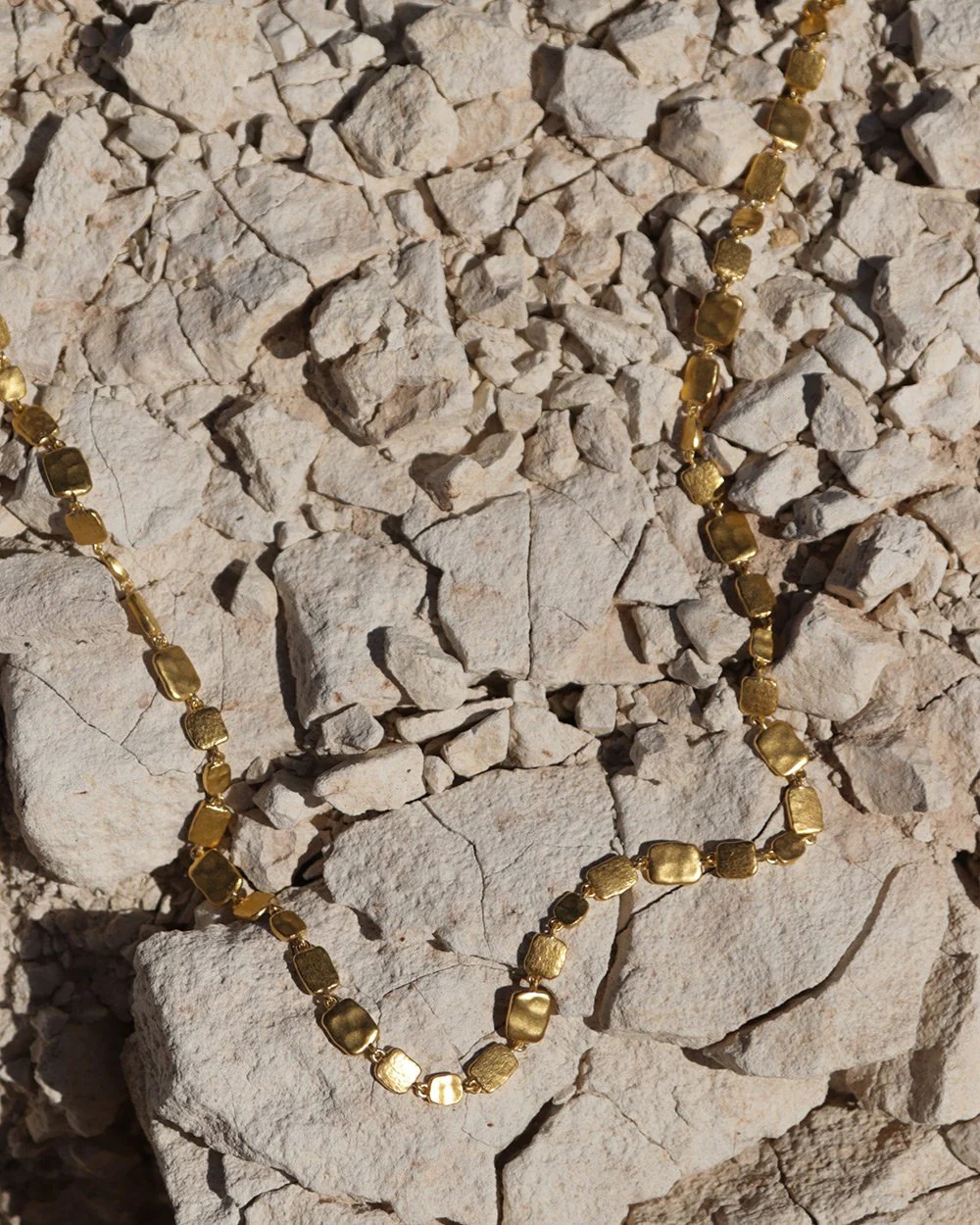 CASCADE NECKLACE (18K GOLD PLATED) - Image 4