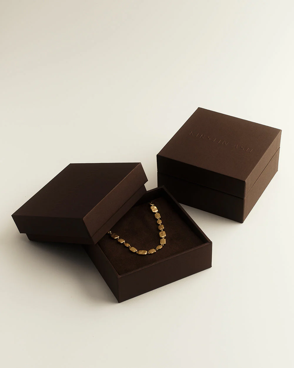CASCADE NECKLACE (18K GOLD PLATED) - Image 8