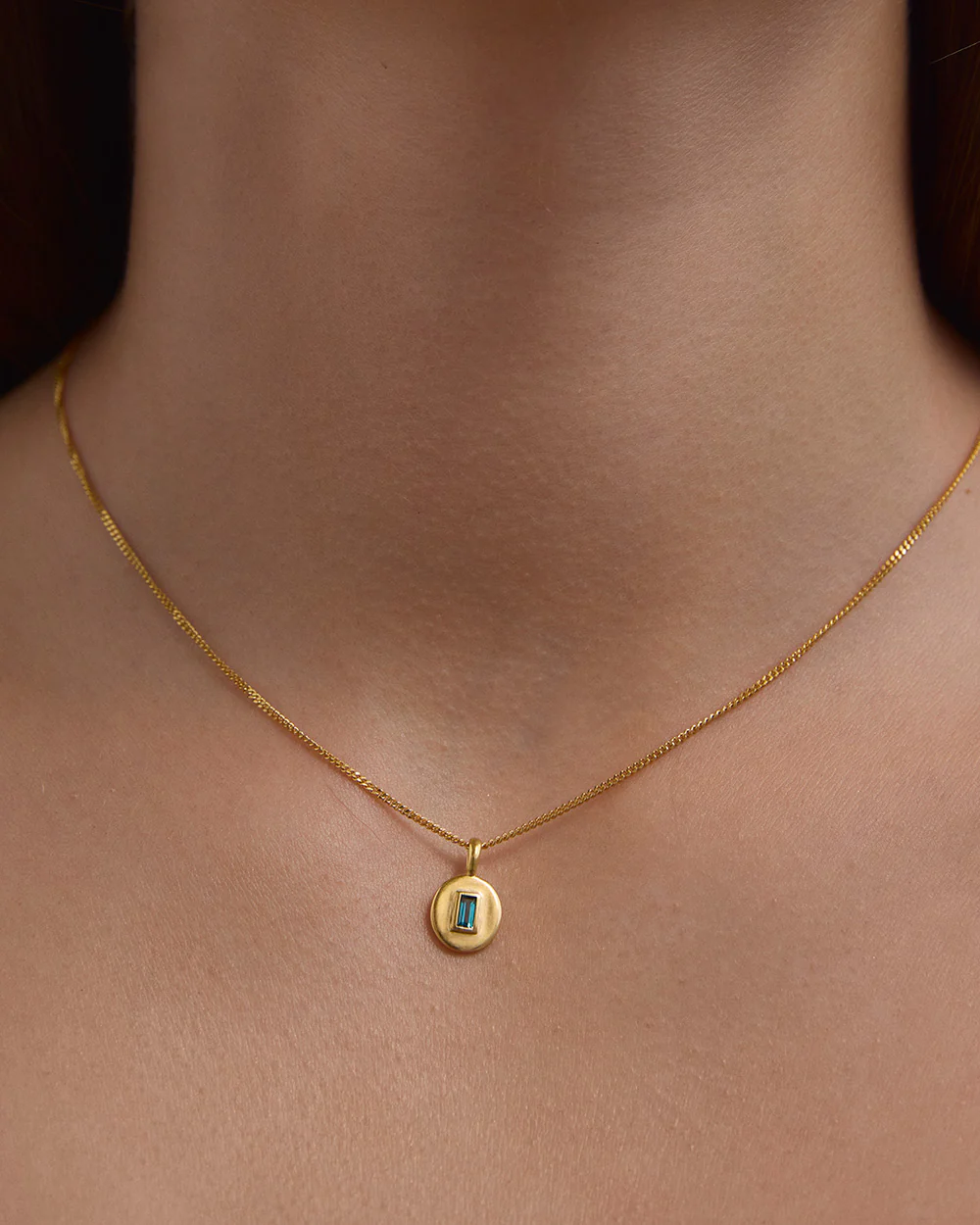 CENTRA NECKLACE (18K GOLD VERMEIL) - Image 2