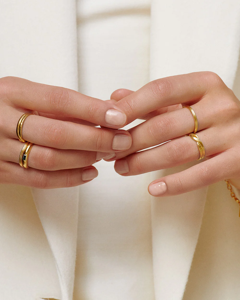 CENTRA RING (18K GOLD VERMEIL) - Image 3