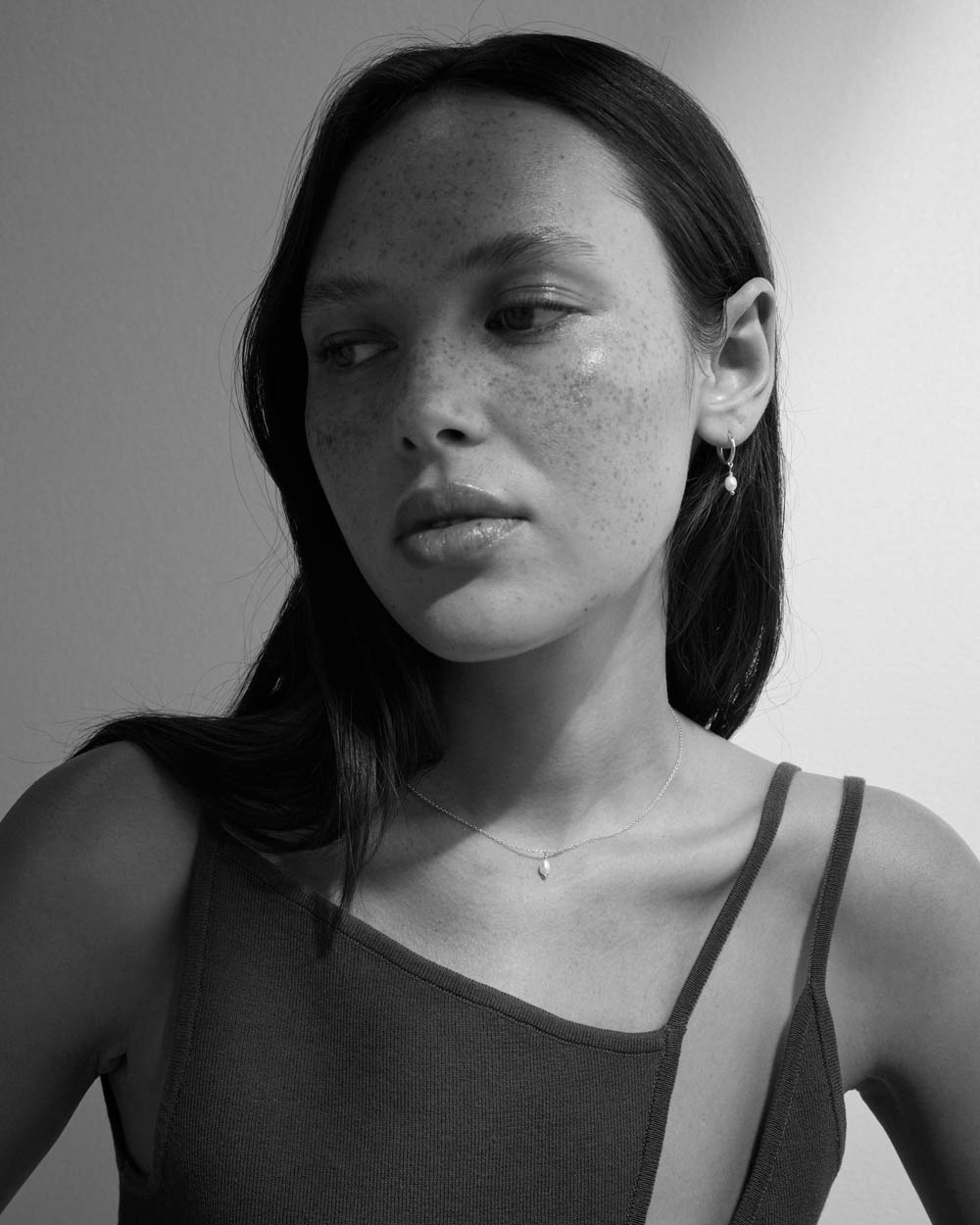 CLASSIC PEARL NECKLACE (STERLING SILVER) - Image 3