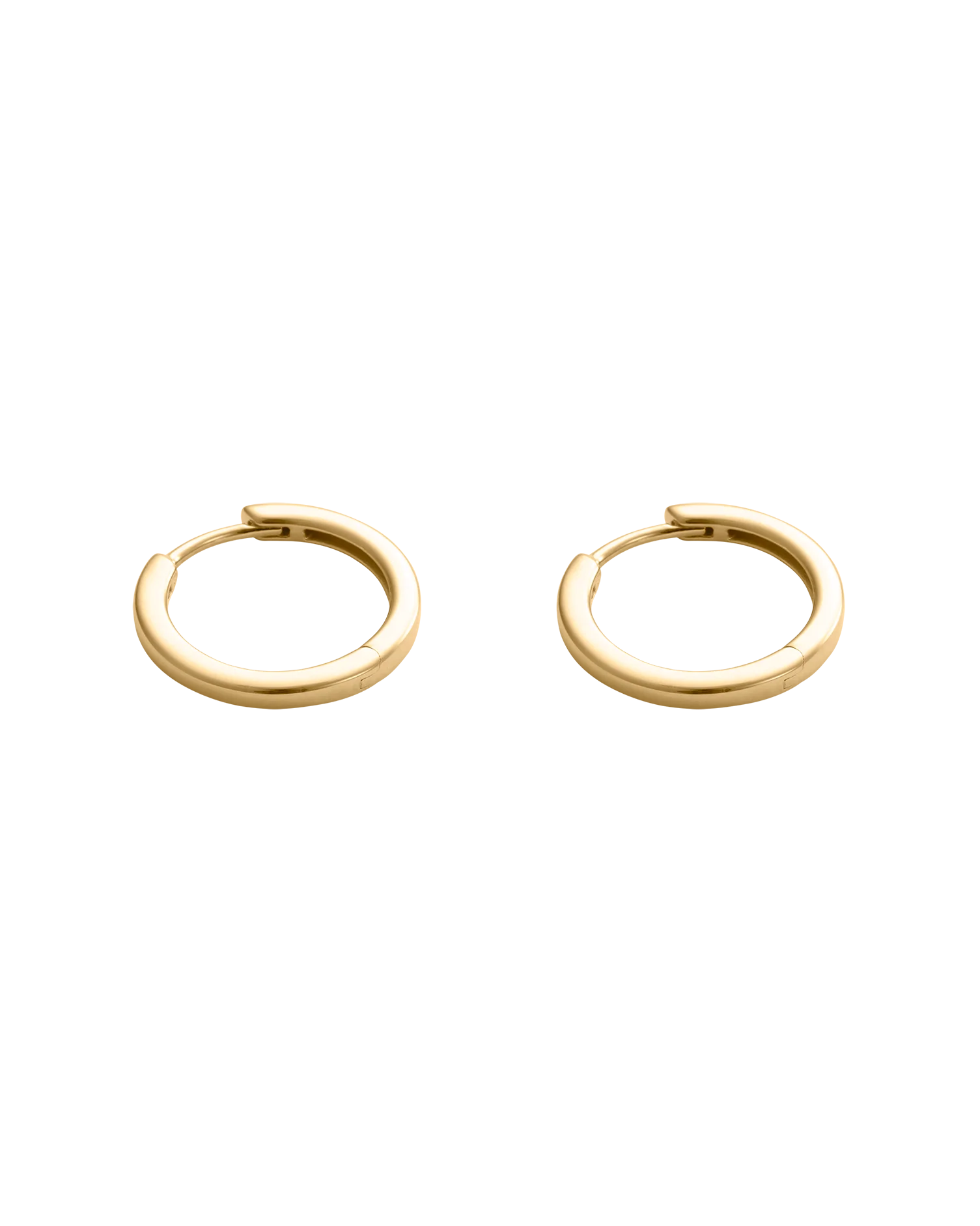 CONTOUR HOOPS (18K GOLD PLATED) - Image 4