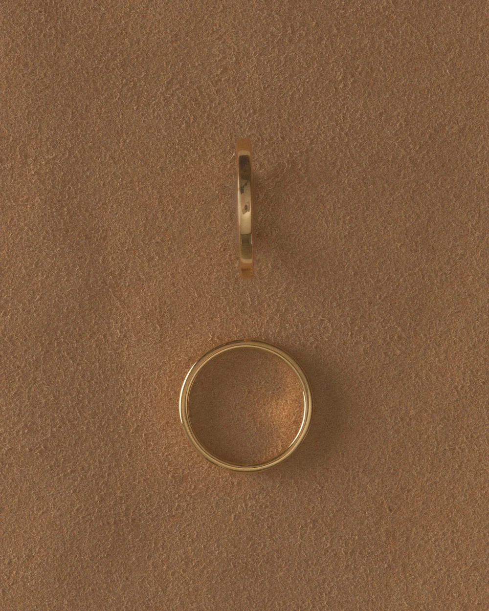 CONTOUR SLIM RING (18K GOLD VERMEIL) - Image 3