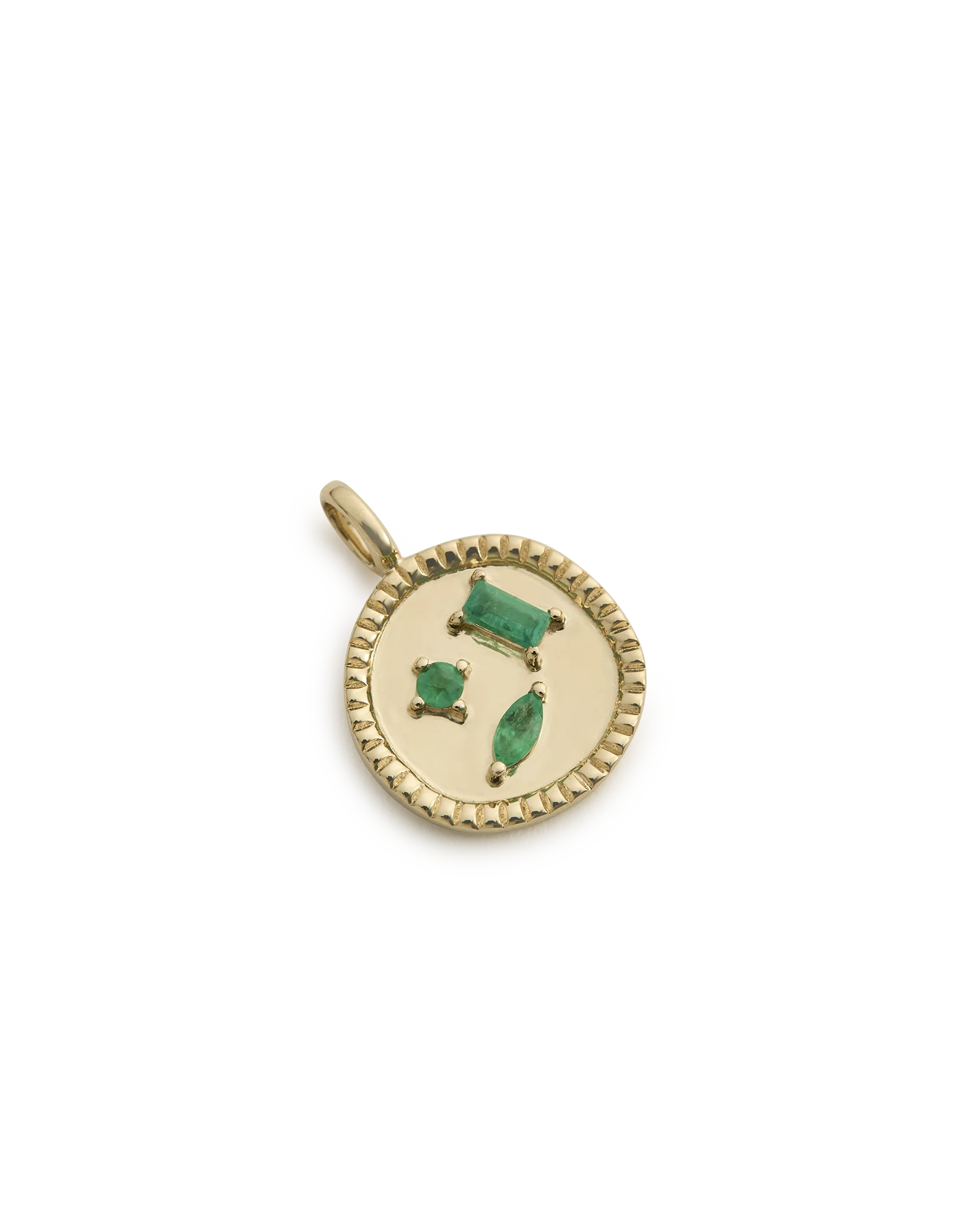 CREATIVITY REIGNS EMERALD CHARM (9K GOLD) - Image 4