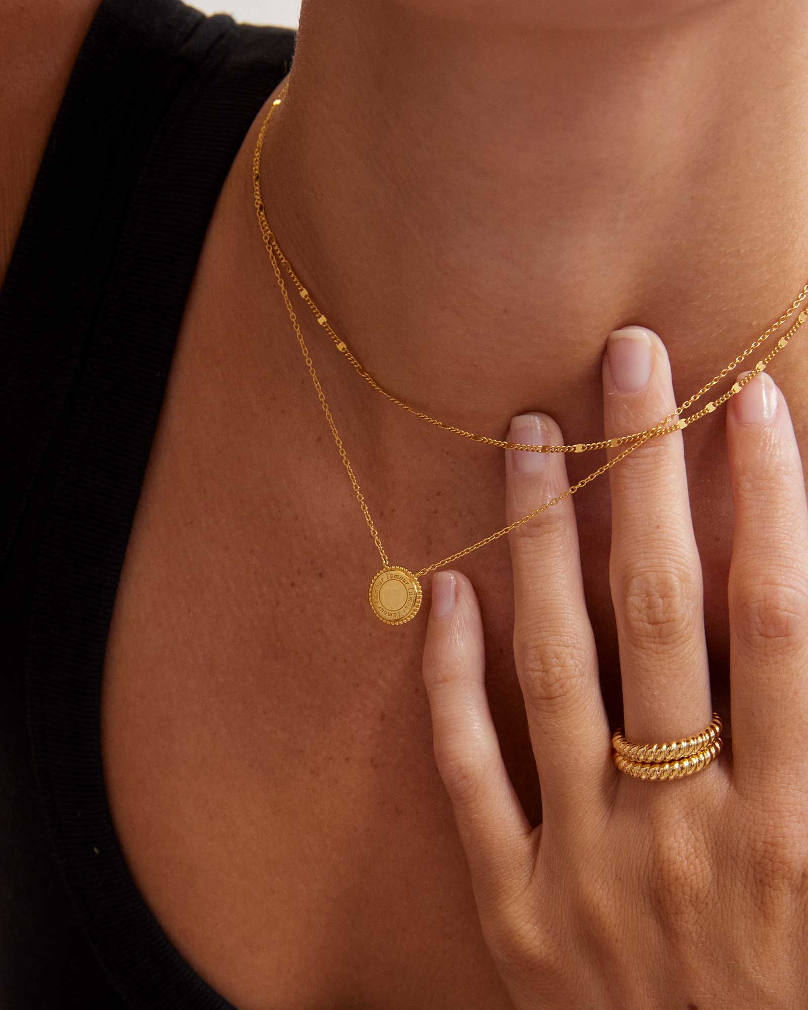 CYPRESS RING (18K GOLD VERMEIL) - Image 2