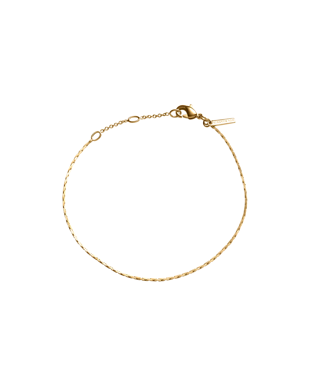 DUALITY CHAIN BRACELET (18K GOLD PLATED)