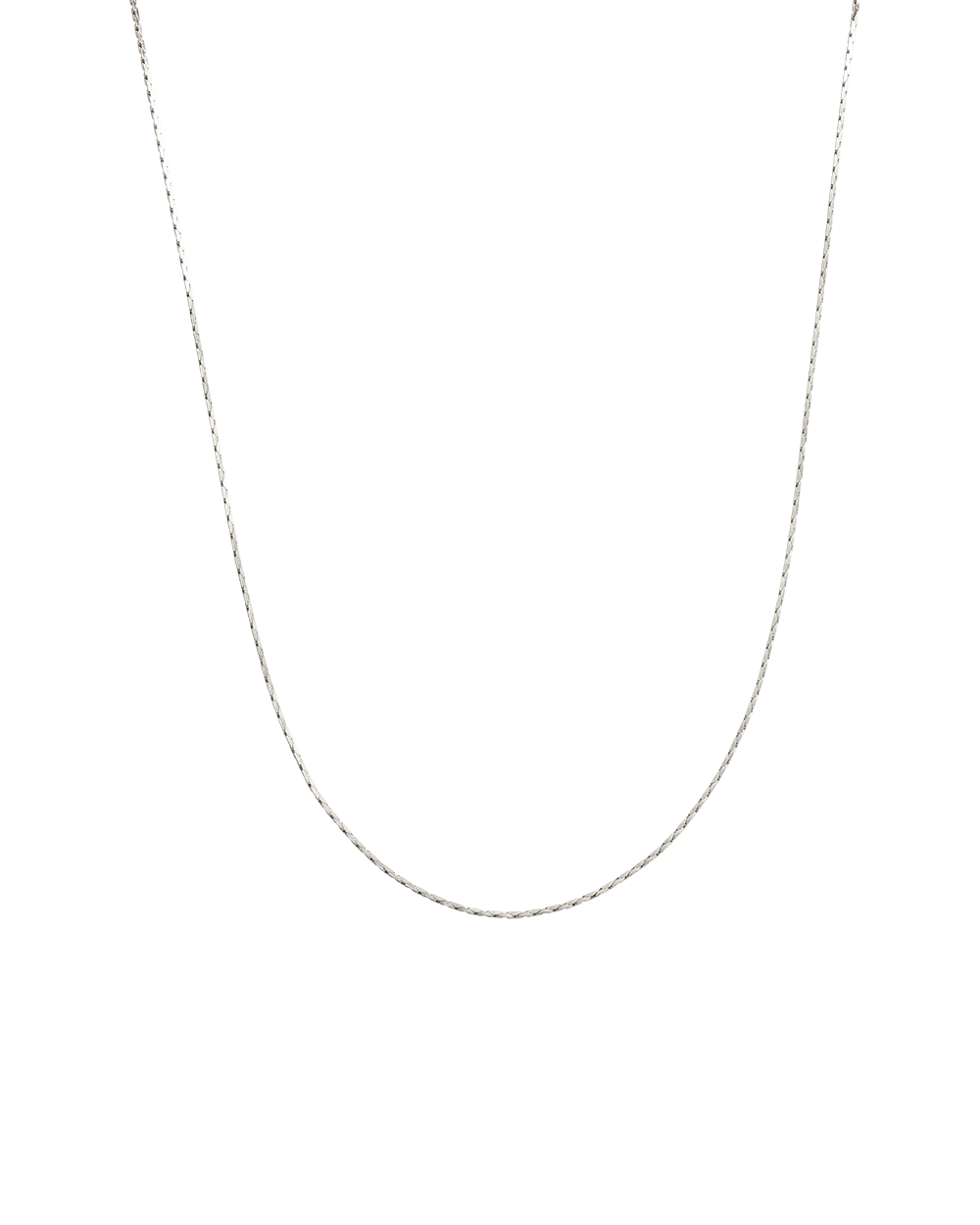 DUALITY CHAIN NECKLACE (STERLING SILVER)
