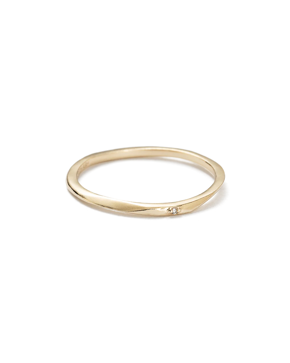 EBB AND FLOW DIAMOND RING (9K GOLD) - Image 4