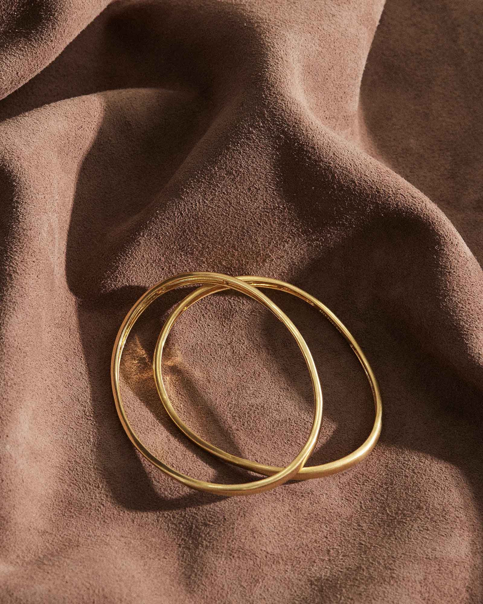 ECHO BANGLE (18K GOLD PLATED) - Image 4