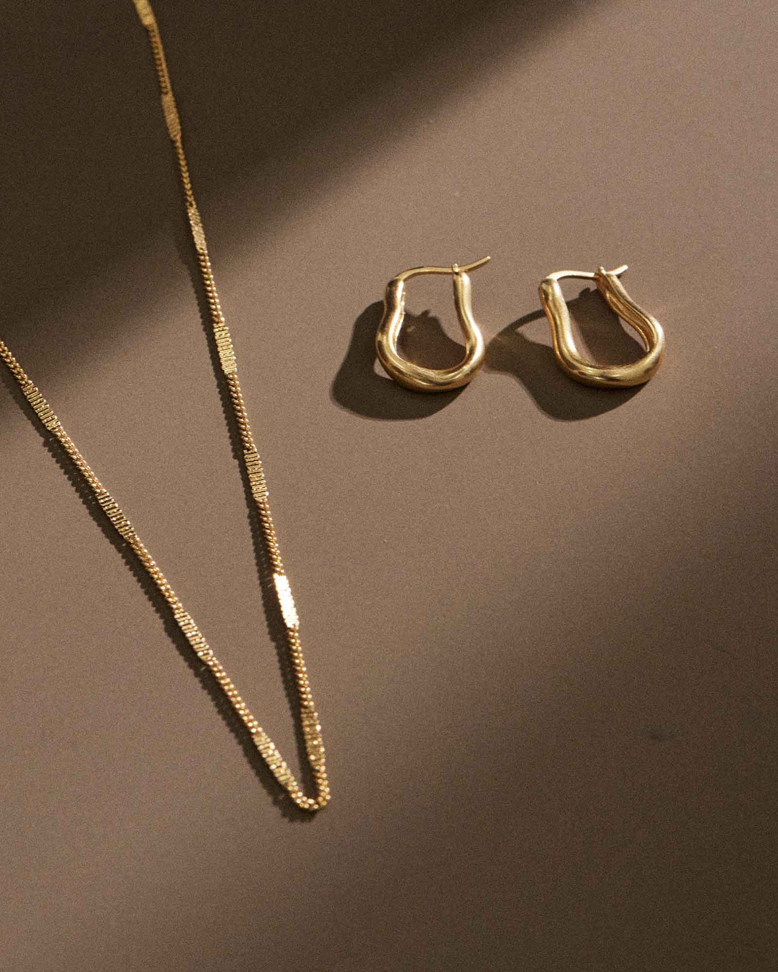 ECHO HOOPS (18K GOLD PLATED) - Image 4