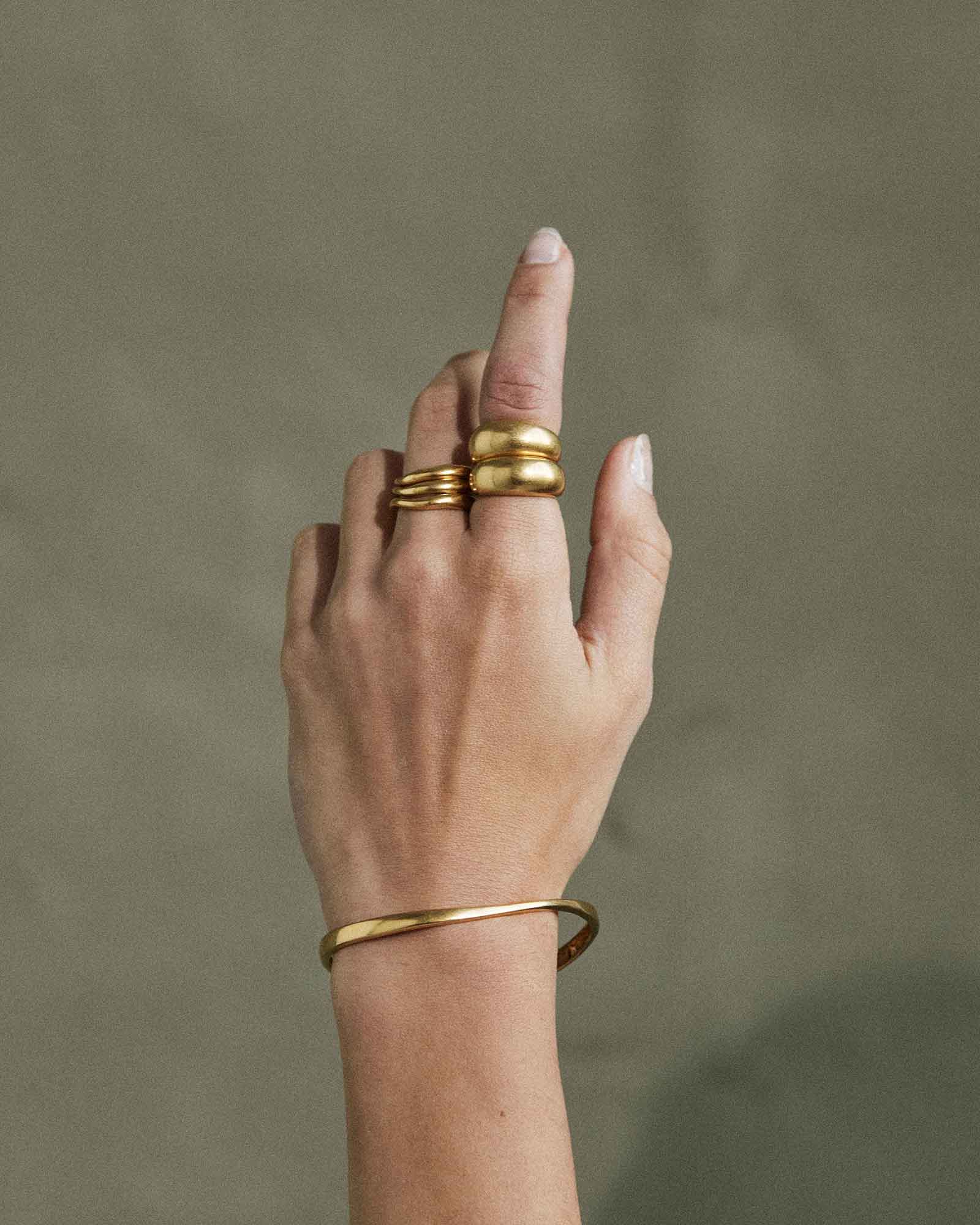 ECHO RING (18K GOLD VERMEIL) - Image 3
