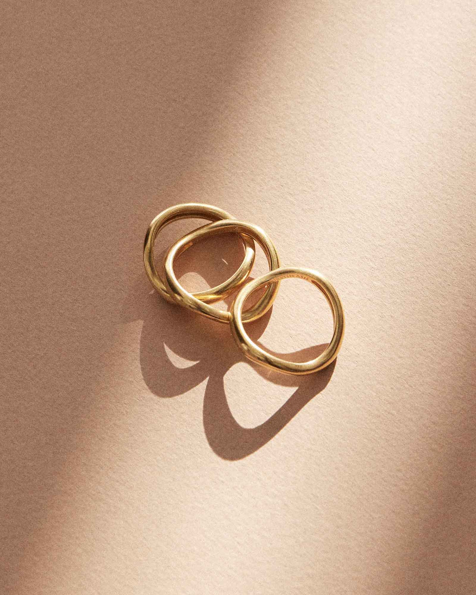 ECHO RING (18K GOLD VERMEIL) - Image 4