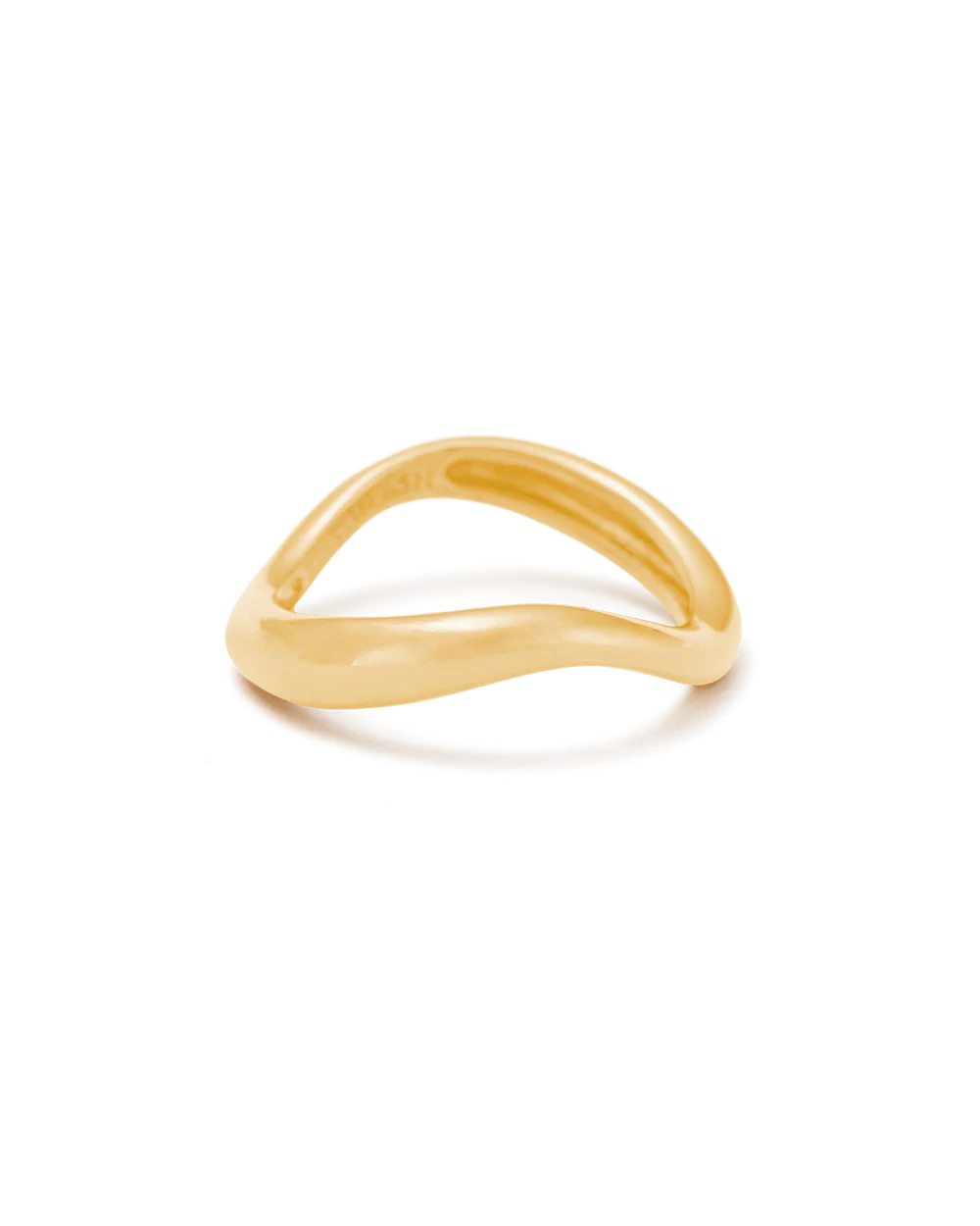 ECHO RING (18K GOLD VERMEIL) - Image 7