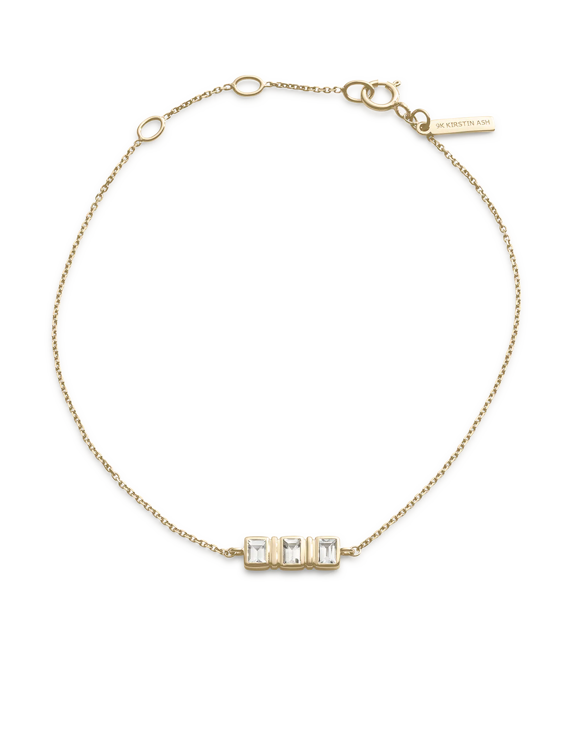 ELYSIUM BAGUETTE SAPPHIRE BRACELET (9K GOLD)