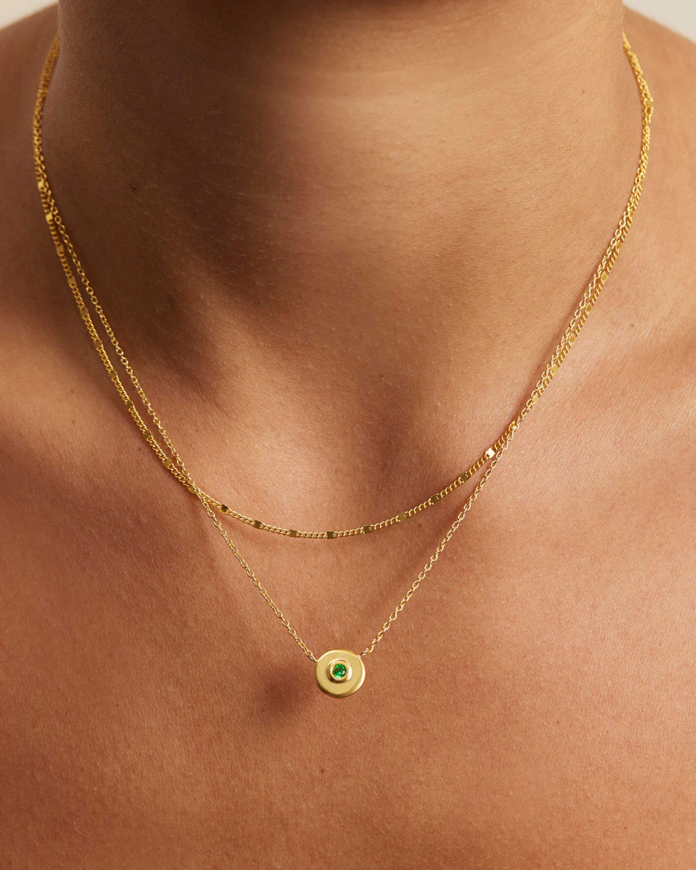 ERA CHAIN NECKLACE (18K GOLD PLATED) - Image 6
