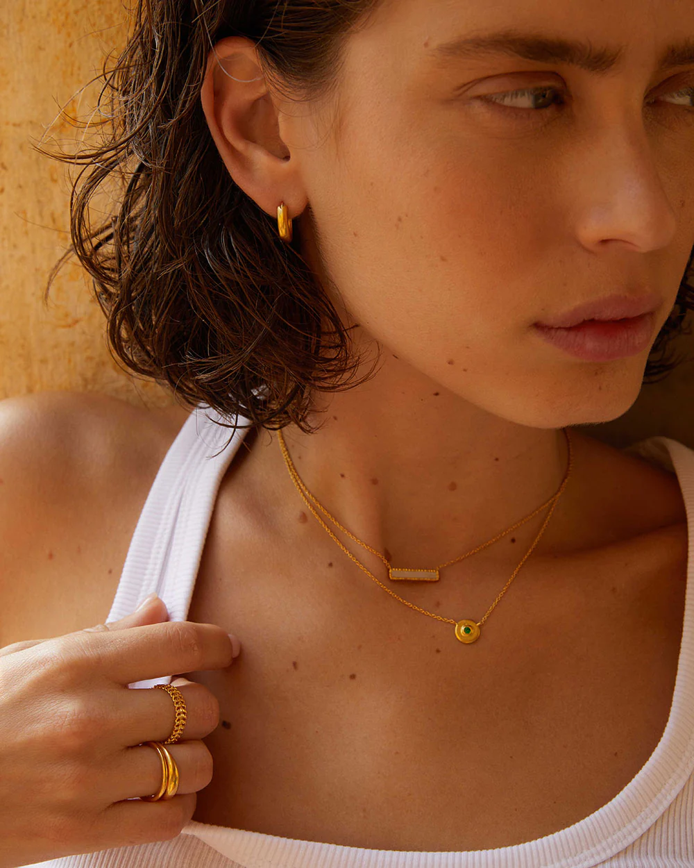 ERA HOOPS (18K GOLD PLATED) - Image 3